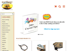 Tablet Screenshot of earthegy.com